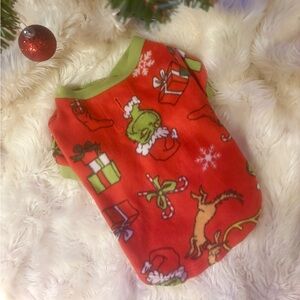 Dr Suess The Grinch Dog Sweater Small
